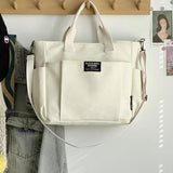 Minimalist Canvas Tote Bag