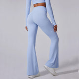 SoftForm™ Flare Leggings — Elegant Flow, Seamless Sculpt